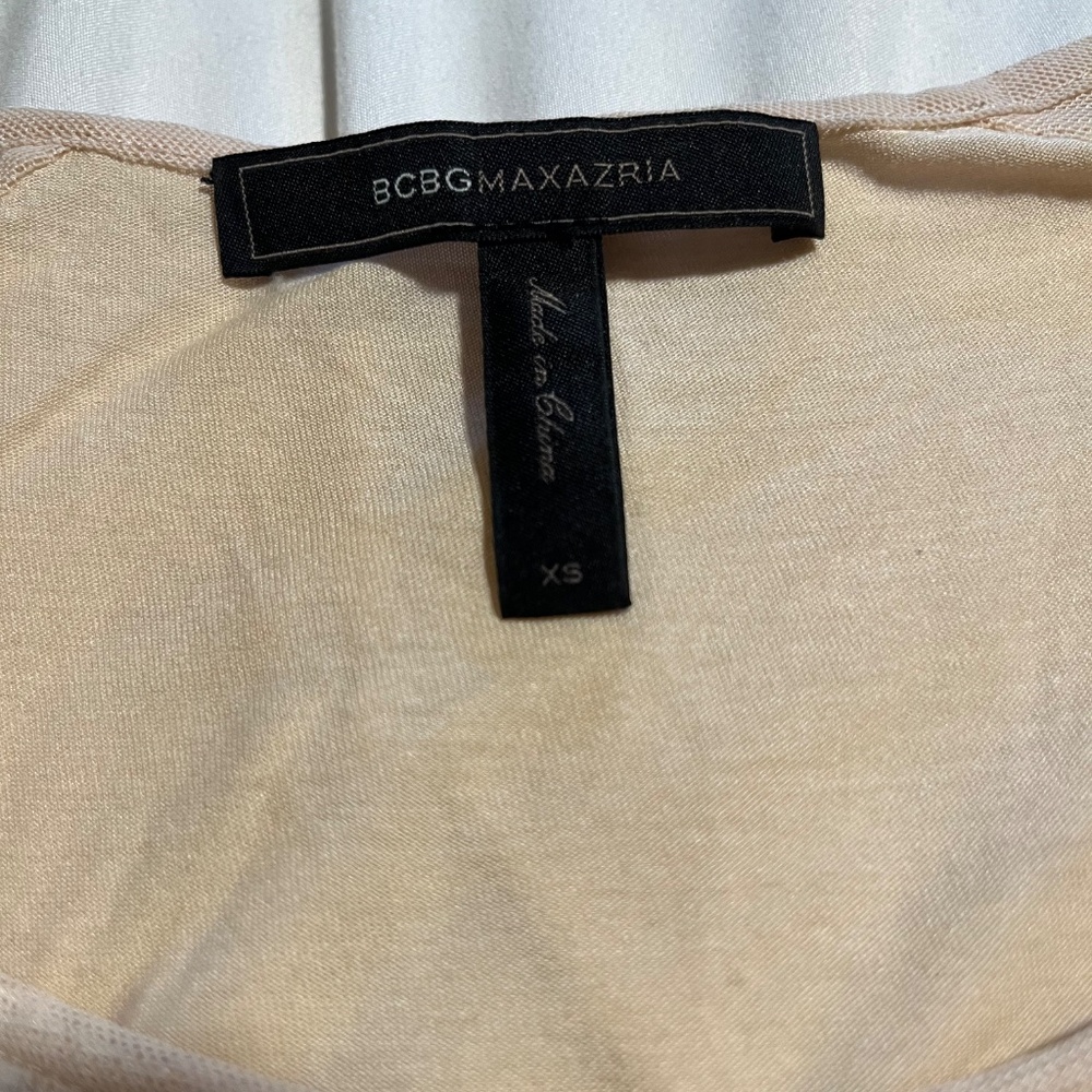 BCBGMaxAzria Ruffled Tank Size XS - Picture 2 of 3